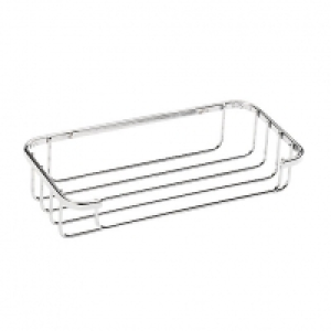 Wickes  Croydex Rust Free Chrome Cosmetic Shower Basket - 250mm