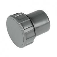 Wickes  FloPlast WS31G Solvent Weld Waste Access Cap - Grey 40mm