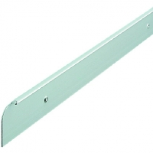 Wickes  Wickes Worktop End Cap Trim - Silver 38mm