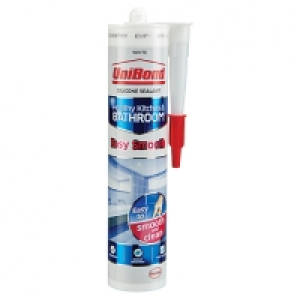 UniBond Easy Smooth Kitchen & Bathroom Sealant White 371g