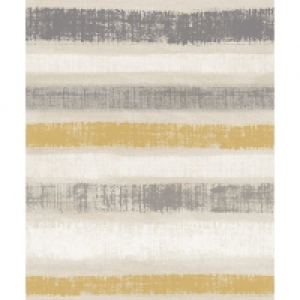Arthouse Painted Stripe Ochre Wallpaper 10.05m x 53cm £15.00