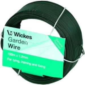 Wickes Garden Wire 1.2mmx100m PVC Coated £4.98