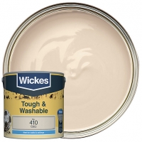 Wickes  Wickes Calico - No.410 Tough & Washable Matt Emulsion Paint 