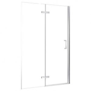 Nexa By Merlyn 8mm Chrome Frameless Inline Hinge Door Only f £501.50