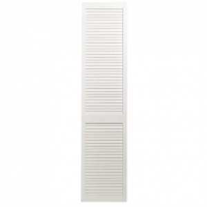 Wickes White Closed Internal Louvre Door - 1981mm x 457mm