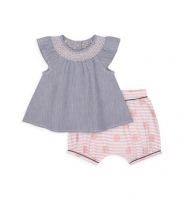 Boots  Mothercare newborn girl heritage blouse and shorts set