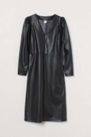 Imitation leather dress £15.00