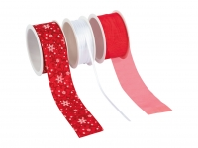 Crelando Wide Christmas Ribbon