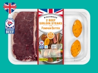 Lidl  Birchwood 2 British Beef 28-Day Matured Sirloin Steaks with 