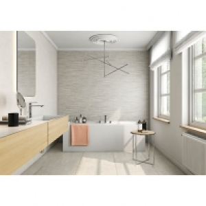 Wickes Boutique Vellore Snow Ceramic Wall Tile - 850 x 280mm £38.61