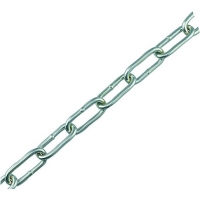 Wickes  Wickes Zinc Plated Steel Welded Chain - 5 x 35mm x 2m