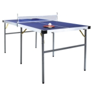 Junior 1/2 Folding Table Tennis Table 5Foot Equipment Includ £84.99