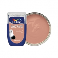 Wickes  Dulux Easycare Washable & Tough - Copper Blush - Paint Teste