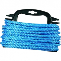 Wickes  Wickes Blue 8mm Multi-fuctional Polypropylene Rope Length 15
