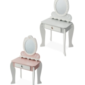 Wooden Toy Vanity & Accessories