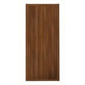 Wickes  Spacepro 1 Panel Shaker Walnut Frame Walnut Door - 914mm