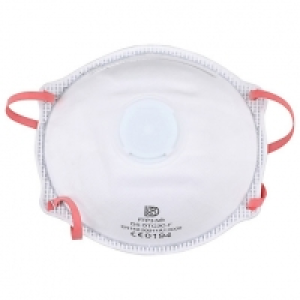 Disposable FFP3 Moulded Dust Face Mask - Pack Of 2