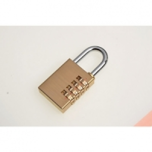 Wickes Combination Padlock - Steel 40mm £10.00