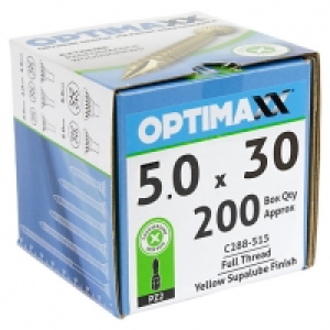 Optimaxx Pz Countersunk Zinc & Yellow Passivated Double Rein £7.12