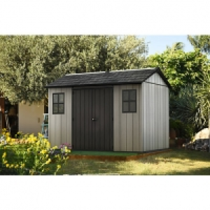 Keter Oakland 11 x 7ft Double Door Outdoor Apex Plastic Gard