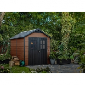 Keter Newton 7 x 9ft Double Door Outdoor Apex Plastic Garden £1,280.00