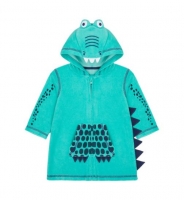 Boots  Crocodile Hooded Swim Cover-Up