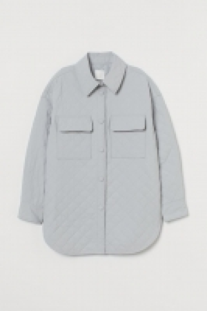 Quilted shirt jacket £22.00