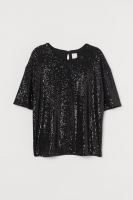 HM  Sequined top