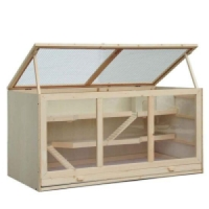 PawHut Small Wooden Hamster, Mouse or Rat Cage/Play House £71.99