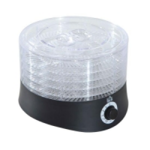 HOMCOM 800-029 5 Tier Food Fruit Dehydrator - Black/White £34.99