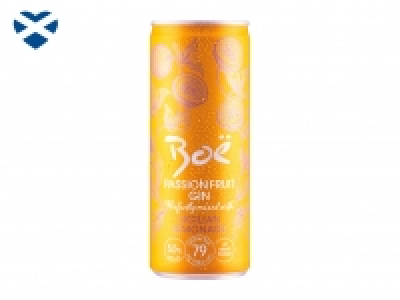 Boe Passion Fruit Gin & Sicilian Lemonade