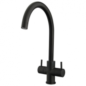 Wickes  Kumai Monobloc Matt Black Tap Hp/lp