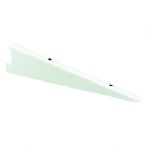 Wickes Twin Slot Shelving Bracket White - 270mm
