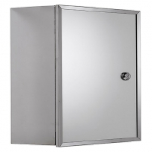 Croydex Trent Lockable Stainless Steel Medicine Cabinet - 40 £40.00