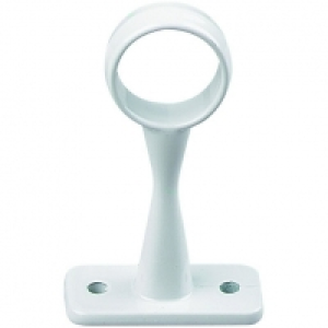 Wickes Interior Centre Rail Bracket Deluxe -25mm White £5.00