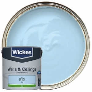Wickes Sky - No. 910 Vinyl Silk Emulsion - 2.5L £9.00