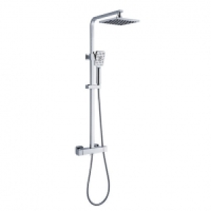Wickes Supreme Thermostatic Mixer Shower - Chrome