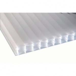 Wickes  25mm Opal Multiwall Polycarbonate Sheet - 3000 x 2100mm