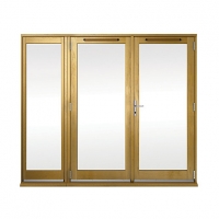 Wickes  Wickes Albery Pattern 10 Solid Oak Laminate French Doors 8ft