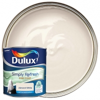 Wickes  Dulux One Coat - Almond White - Simply Refresh Matt Emulsion