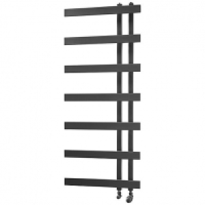 Wickes Horton Black Towel Radiator - 1200 x 500mm £250.00