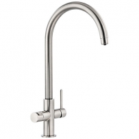 Wickes  Abode Prothia 3 In 1 Kitchen Tap Brushed Nickel