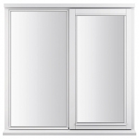 Wickes  White Double Glazed Timber Casement Window - 2-Lite Right Hu