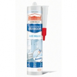 UniBond Anti-Mould Kitchen and Bathroom Sealant Translucent