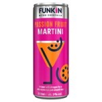 Morrisons  Funkin Nitro Cocktails Passion Fruit Martini 