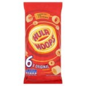 Hula Hoops Original Multipack Crisps 6 Pack