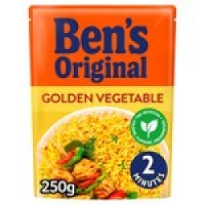 Bens Original Golden Vegetable Microwave Rice £1.15