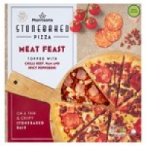 Morrisons Stonebaked Meat Feast Pizza  £2.50