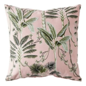 Palm Print Cushion - Blush £10.00