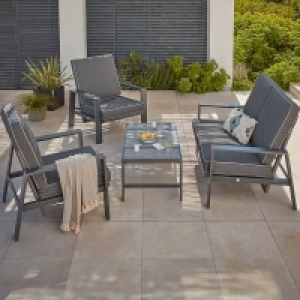 Self Assembly Required Magna Reclining Garden Sofa Set